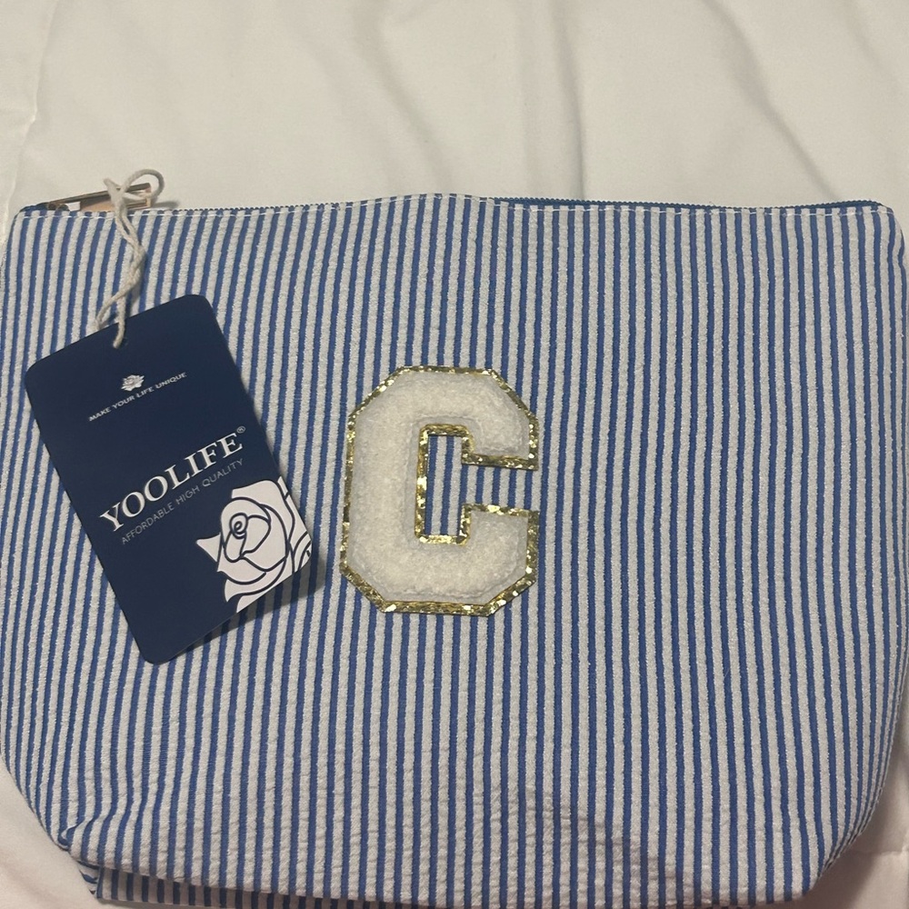 Stripped initial bag set of 2